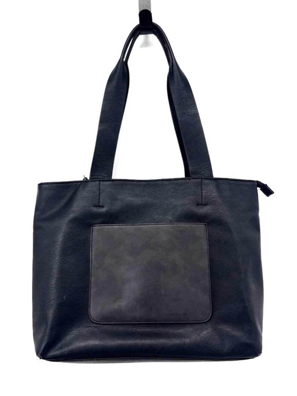 UNIVERSAL THREAD Shoulder Bag, Book Laptop, Faux Leather and Suede, black